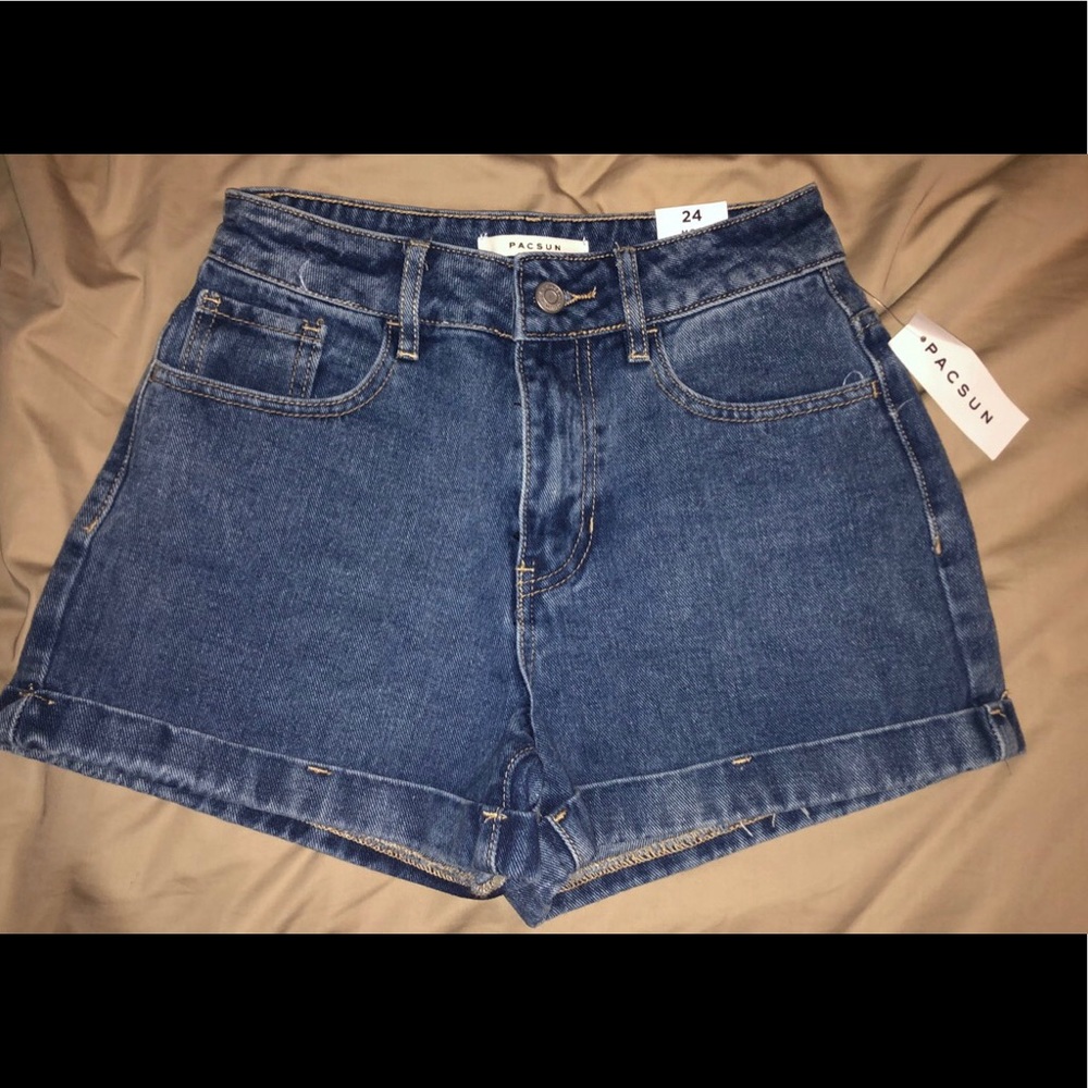 NWT Pacsun mom jean shorts